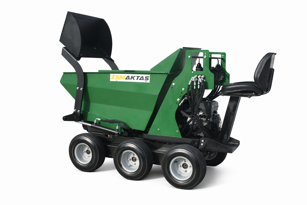 LASTİK TEKERLEKLİ DUMPER
