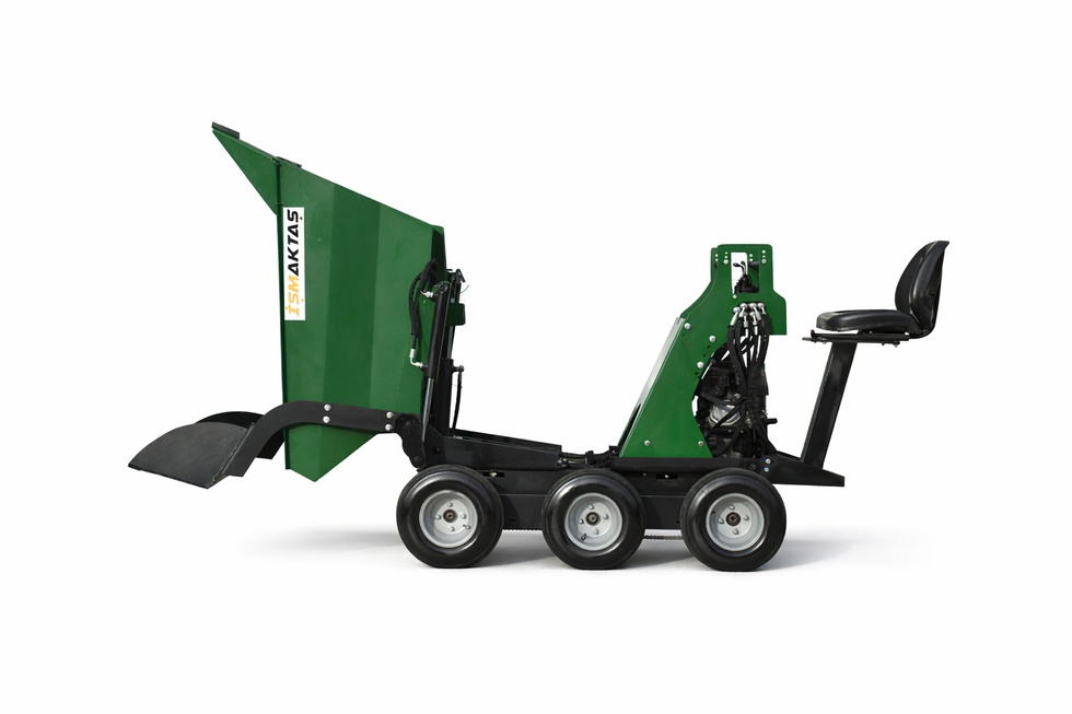 LASTİK TEKERLEKLİ DUMPER