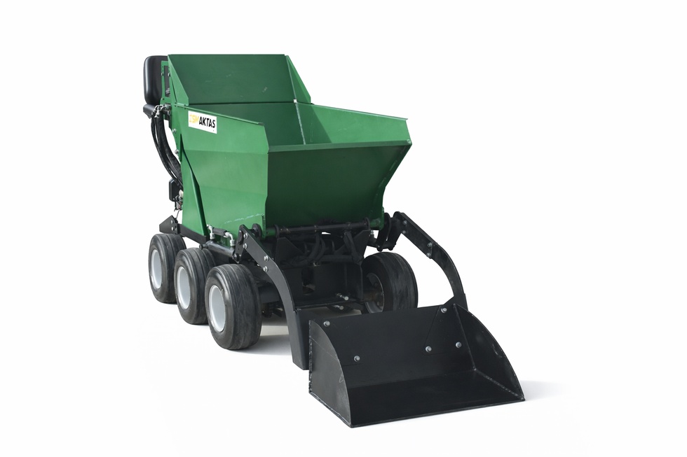 LASTİK TEKERLEKLİ DUMPER