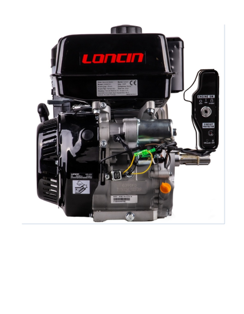 LONCİN/G390FD-I EUR5 BENZİNLİ MOTOR 13 HP MARŞLI