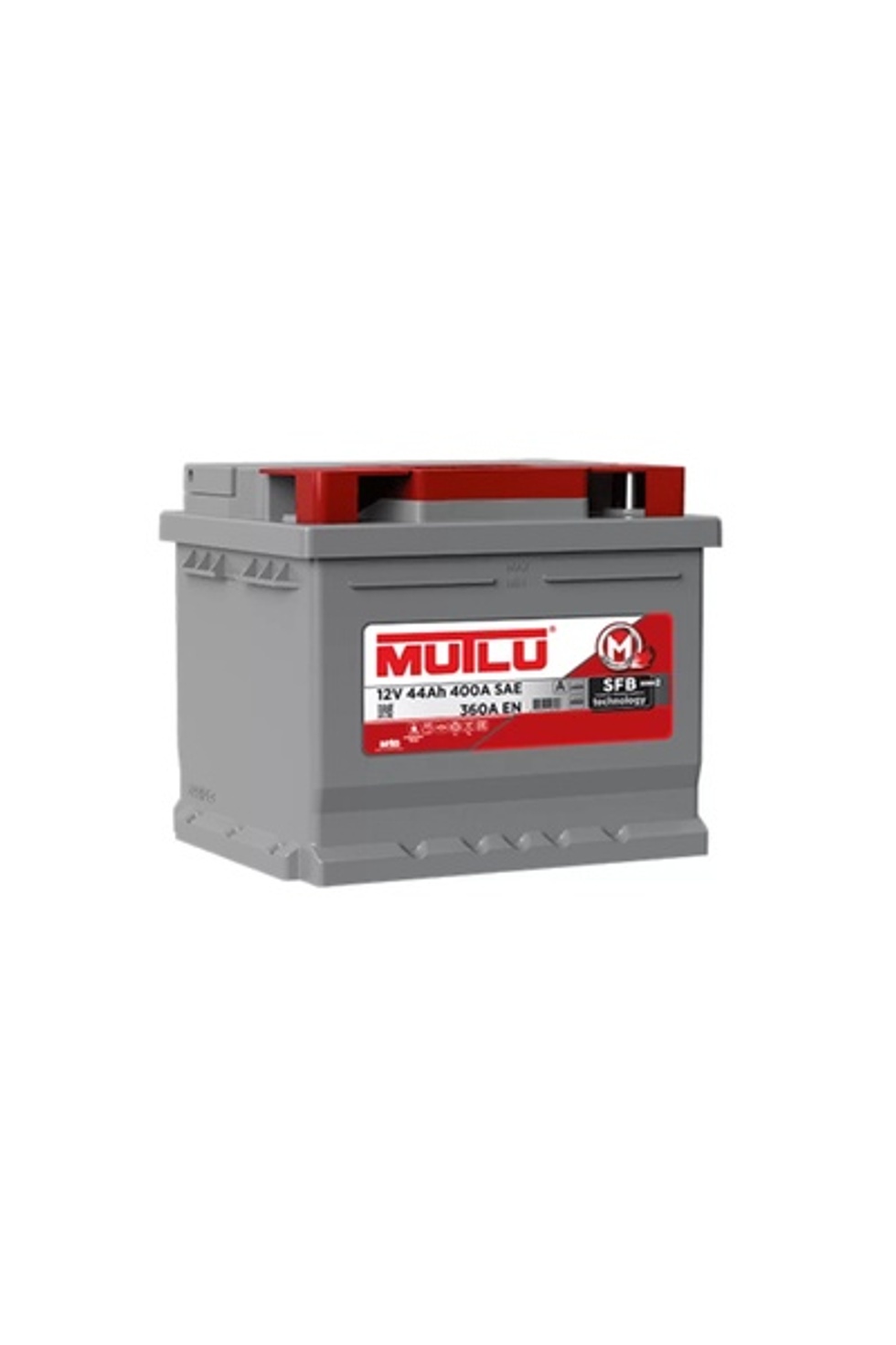 AKÜ 12V 44Ah / MUTLU