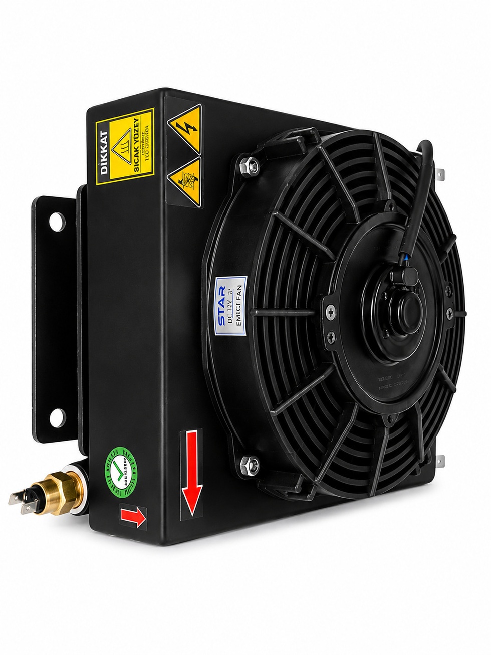 HİDROLİK YAG SOĞUTUCU 12 V 35 LT