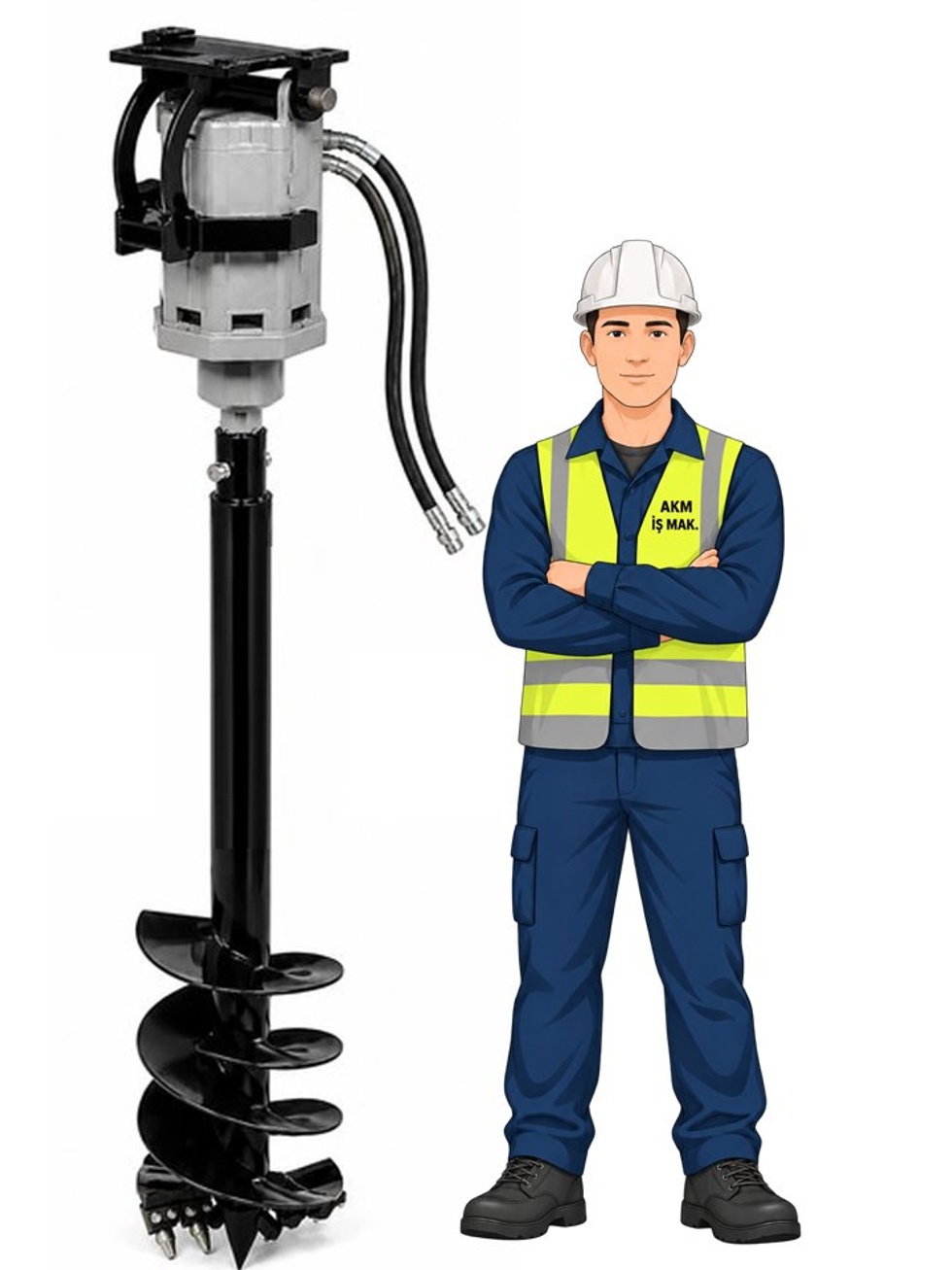 40 CM ÇAP HİDROLİK BURGU