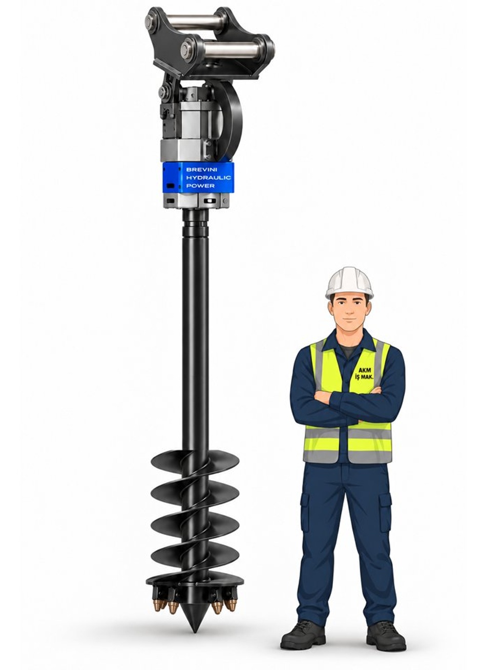 60 CM ÇAP HİDROLİK BURGU